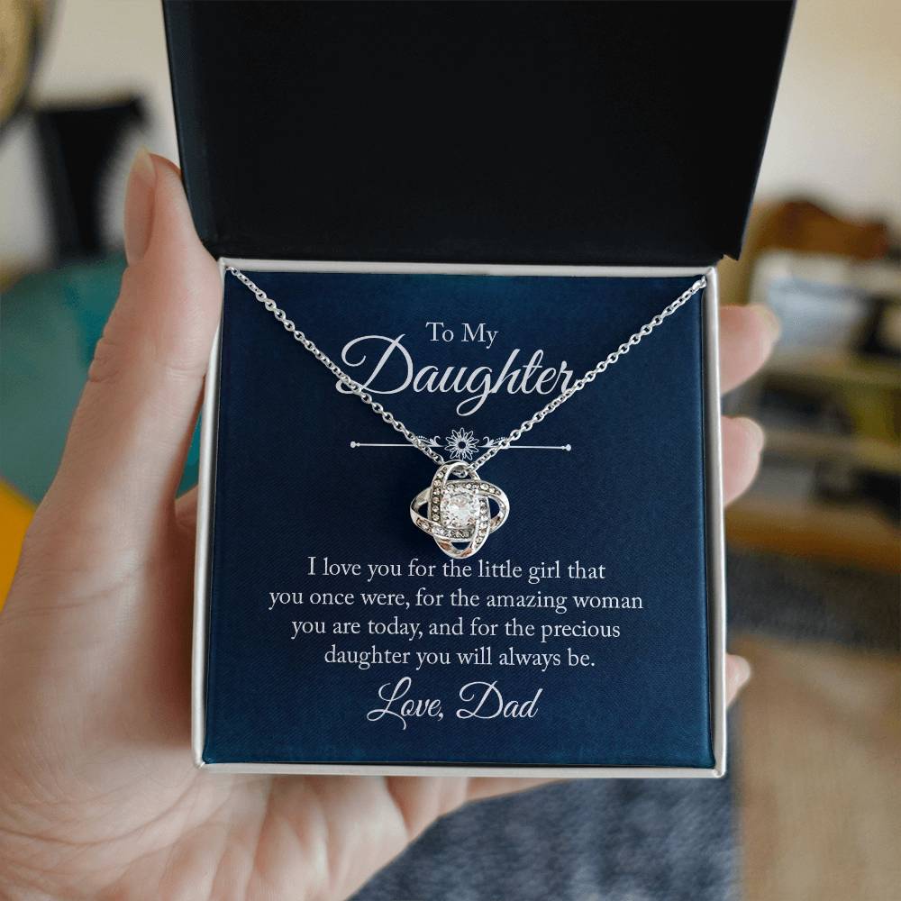 To My Daughter Necklace - Daughter Gift